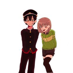 chara (undertale) from jibaku shounen hanako-kun