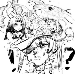 gawr gura from hololive by ireading