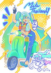 hatsune miku from vocaloid