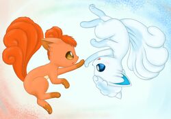 alolan vulpix from pokemon