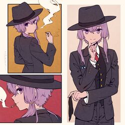 yuzuki yukari from voiceroid by ai kusunoki