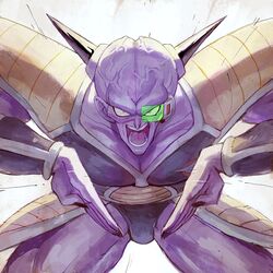 captain ginyu from dragon ball by garrett hanna