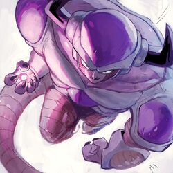 frieza from dragon ball by garrett hanna
