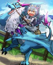 laundry dragonmaid from yu-gi-oh! by hatano kiyoshi