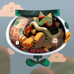 bowser from super mario bros.
