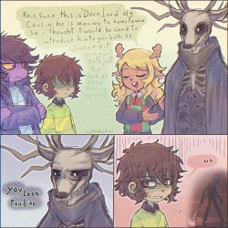 kris (deltarune) from deltarune by linterteatime
