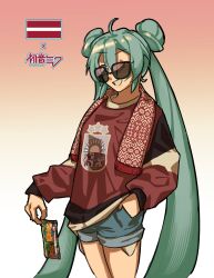 hatsune miku from vocaloid