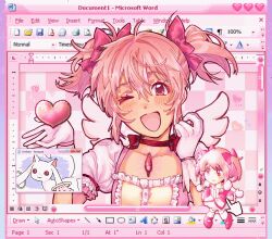 kaname madoka from mahou shoujo madoka magica