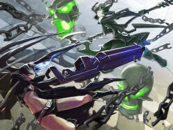 black rock shooter (character) from black rock shooter