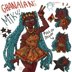 hatsune miku from vocaloid