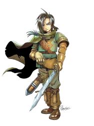 felix (golden sun) from golden sun