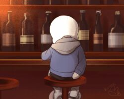 sans (undertale) from undertale by kuroobiayu