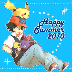 ash ketchum from pokemon by tsukushi (clunker)
