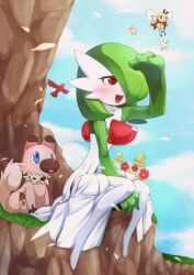 comfey from pokemon by yu yun