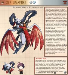 skarmory from pokemon by kinkymation