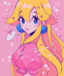 princess peach from super mario bros. by meowwniz