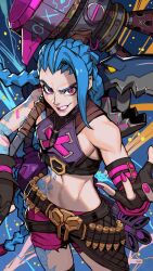 jinx (league of legends) from league of legends by hankuri