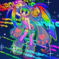 nyan cat from nyanyanyanyanyanyanya! (vocaloid)