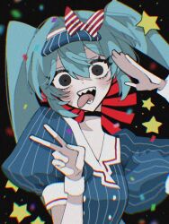 hatsune miku from mesmerizer (vocaloid) by tabun ningen