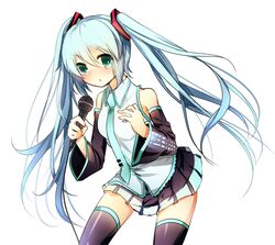 hatsune miku from vocaloid by aaru