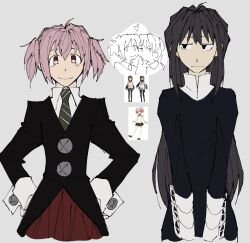 crona (soul eater) from mahou shoujo madoka magica