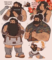 senshi (dungeon meshi) from dungeon meshi