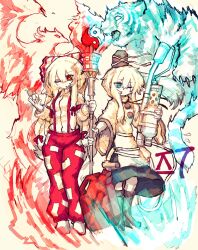 fujiwara no mokou from touhou by rampa93