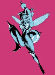 q-bee from darkstalkers by ahn dongshik
