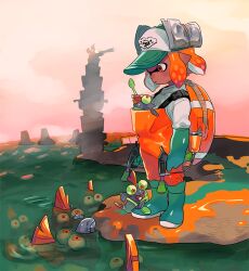 inkling from splatoon (series) by hakinikui kutsu no mise