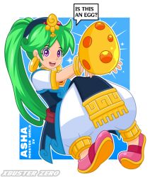 asha (monster world) from monster world