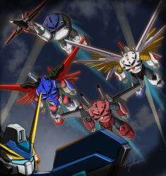 mighty strike freedom gundam from gundam by fujikusa