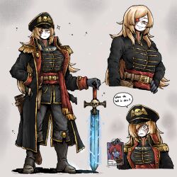 commissar from undertale by octosoup