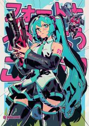 hatsune miku from fortnite by datcravat