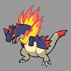 typhlosion from fakemon by rgreywind