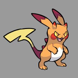 raichu from fakemon by rgreywind