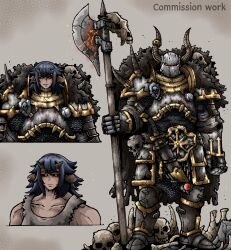 chaos (warhammer) from warhammer fantasy by octosoup