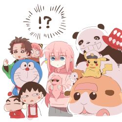 anya (spy x family) from bocchi the rock! by rebecca (keinelove)