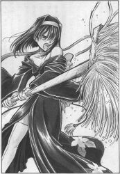 kanzaki sumire from sakura taisen by suganuma eiji