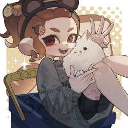 octoling from splatoon (series) by prat rat