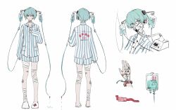 hatsune miku from vocaloid by twitwiii
