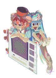 hatsune miku from mesmerizer (vocaloid) by senzzang