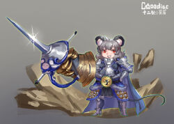 nazrin from cookie (touhou) by d tomoki
