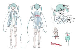 hatsune miku from vocaloid by twitwiii