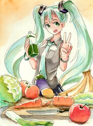 hatsune miku from poppippoo (vocaloid)