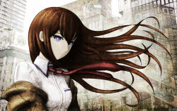 makise kurisu from steins;gate by kuri kame