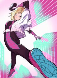 gwen stacy from marvel by sushi pizza rrr