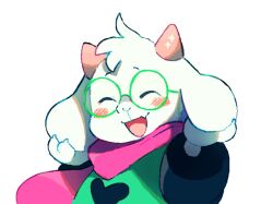 ralsei from deltarune by sleepy cheeky
