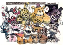 fredbear (fnaf) from five nights at freddy's by conabemin