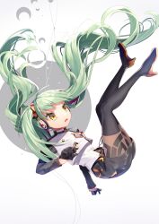 hatsune miku from unhappy refrain (vocaloid)