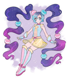 hatsune miku from vocaloid by doodlelotl